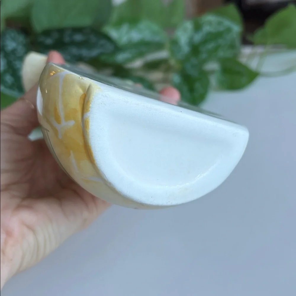 Vintage Ceramic Floral Wall Pocket Vase - Picture 7 of 16